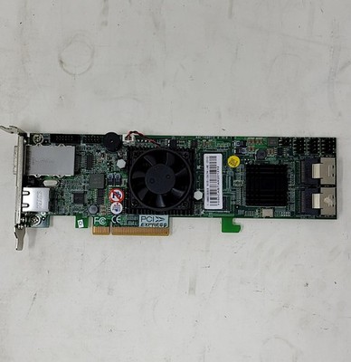 ARECA ARC1680IX-8 71-168001-IX10-8 PCI Express RAID Controller SAS Low Profile