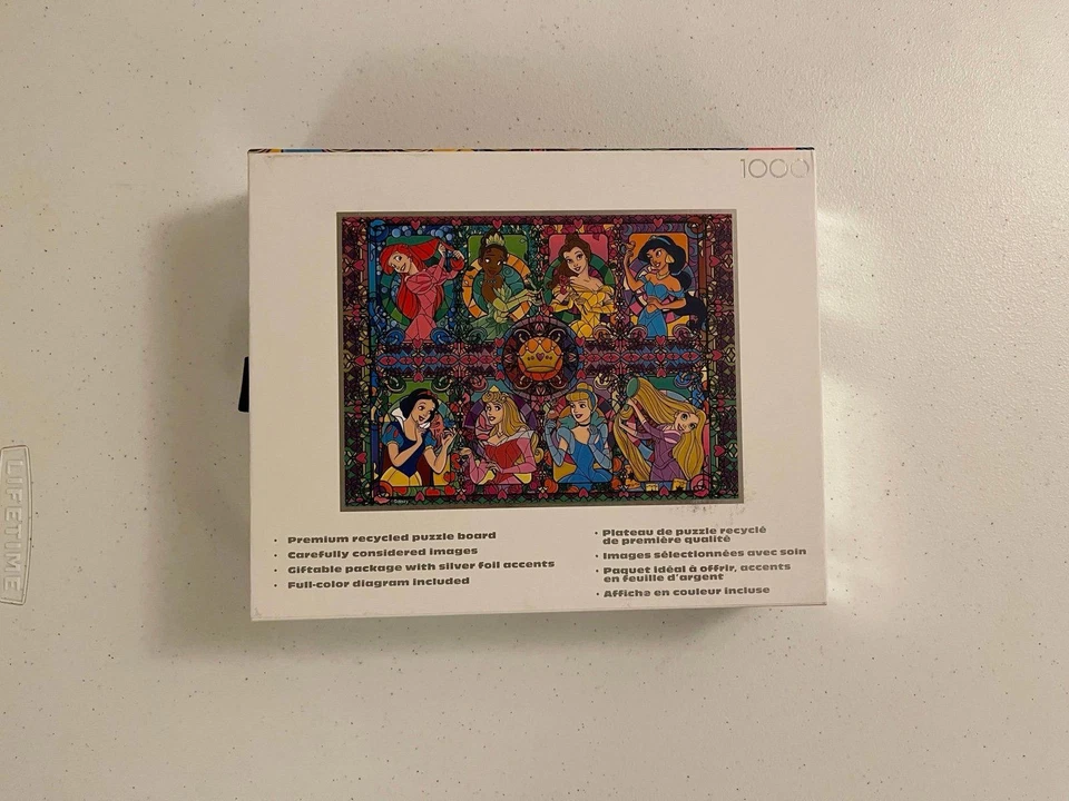 Rompecabezas Disney - Princesa vitral - 1000 piezas Foto 4 de 4