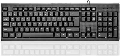 Guiheng Wired Computer Keyboard, Plug Play USB, Large Number Pad, LED...