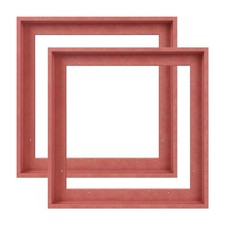 Floating Frame for 12x12 Stretched Canvas Paintings, 2 Pack Coastal Canvas Fr...