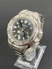 SEIKO Perpetual Calendar Scuba Watch 8F35-0030 Working