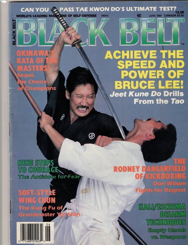 Black Belt Magazine, 1989 June, Minobu Miki & Julio Martinez