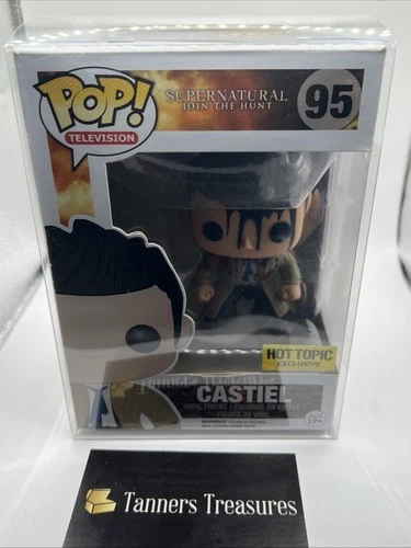 Funko Pop Television: Supernatural - Castiel #95 Hot Topic Exclusive w/Protector