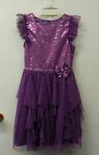 Jona Michelle Party Dance Semi-Formal Dress size 12 Plum Purple NWOT