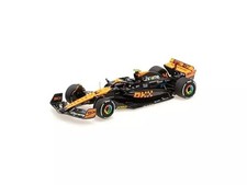 [Used] Mini car 1/43 McLaren F1 Team MCL60 Lando Norris Singapore GP 2023 2nd
