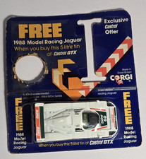 VINTAGE CORGI - CASTROL GTX PROMO - JAGUAR XJR9 1988 1:43 CAR MODEL