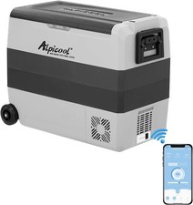 T60 60L Compressor Car Refrigerator, Portable Camping Fridge/Freezer DC 12v UK
