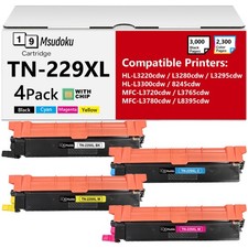 TN229XL TN229 Toner Cartridge For Brother HL-L3280CDW MFC-L3780CDW L3720CDW LOT