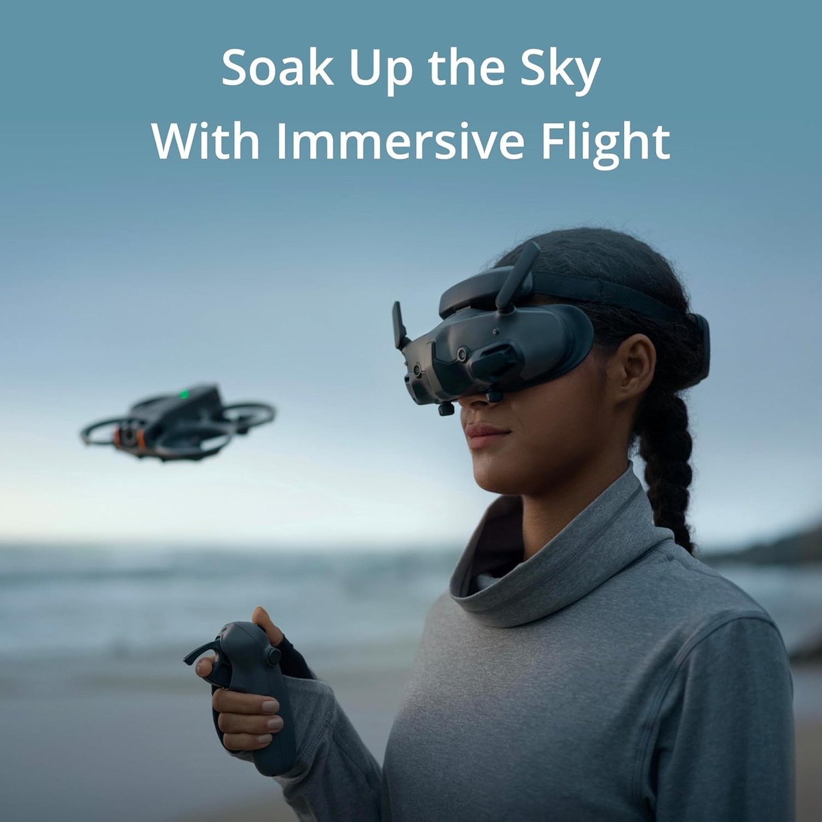 DJI Goggles 3 FPV Goggles for DJI Avata 2, Mini 4 Pro, Air 3,Neo