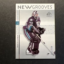2002-03 SP Game Used - New Grooves Martin Gerber #68 /750 (RC)