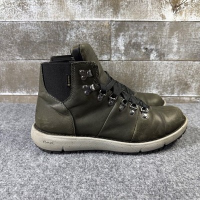 Danner ( Grey/Green ) Vertigo 917 Hiking Boots Gore-Tex Leather Vibram Mens 8.5
