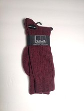 b.ella - Men's dress socks - Dark maroon - Cashmere blend - Made in USA