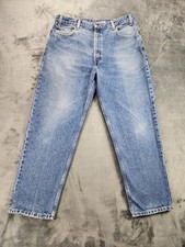 Vtg. Y2K Levis Jeans Mens 36x29 Measured 540 Relaxed Brown Tab Baggy