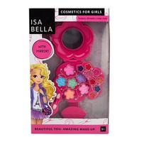 Isabella Make-Up Set In Bloemendoos Met Spiegel Speelgoed Neu