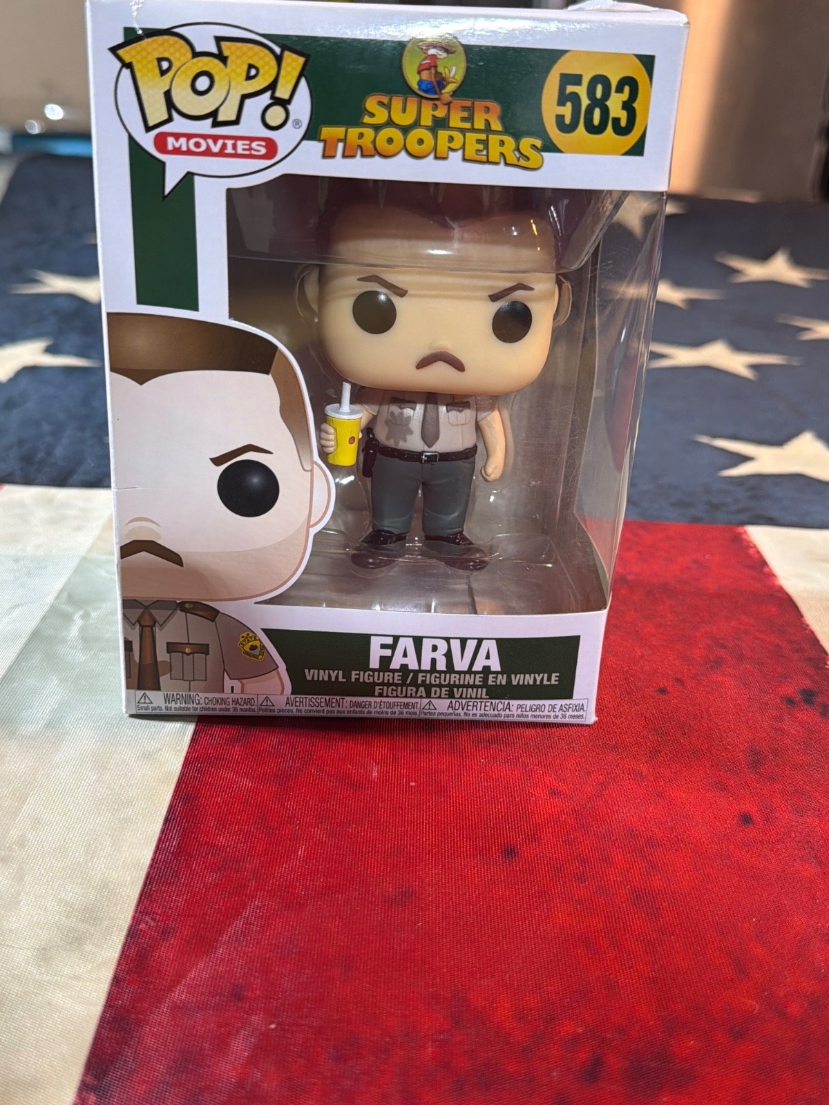 Funko Pop! Movies &ndash; Super Troopers &ndash; Rod Farva #583 | VA