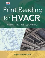 Print Reading for HVACR Paperback Eugene Silberstein