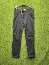 Wrangler Pants Mens 30x30 Black ATG All Terrain Gear Nylon Hiking Trail Outdoor