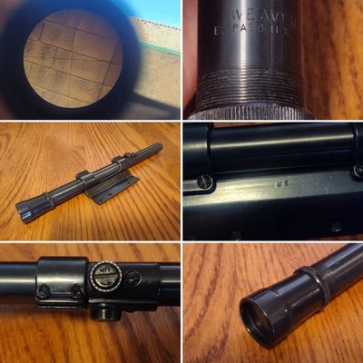 Vintage Weaver In Hunting Rifle Scopes for sale - eBay