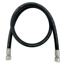 Hydraulic Hose Assembly 1/2" x 18" 2-Wire JIC Swivel Female Fittings NEW