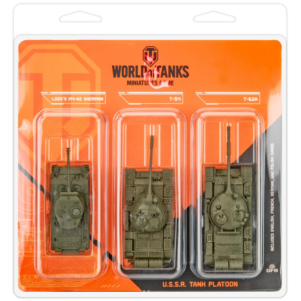 World of Tanks Советский танковый взвод Т-54 Lozas M4-A2 Sherman Т-62А 6090₽