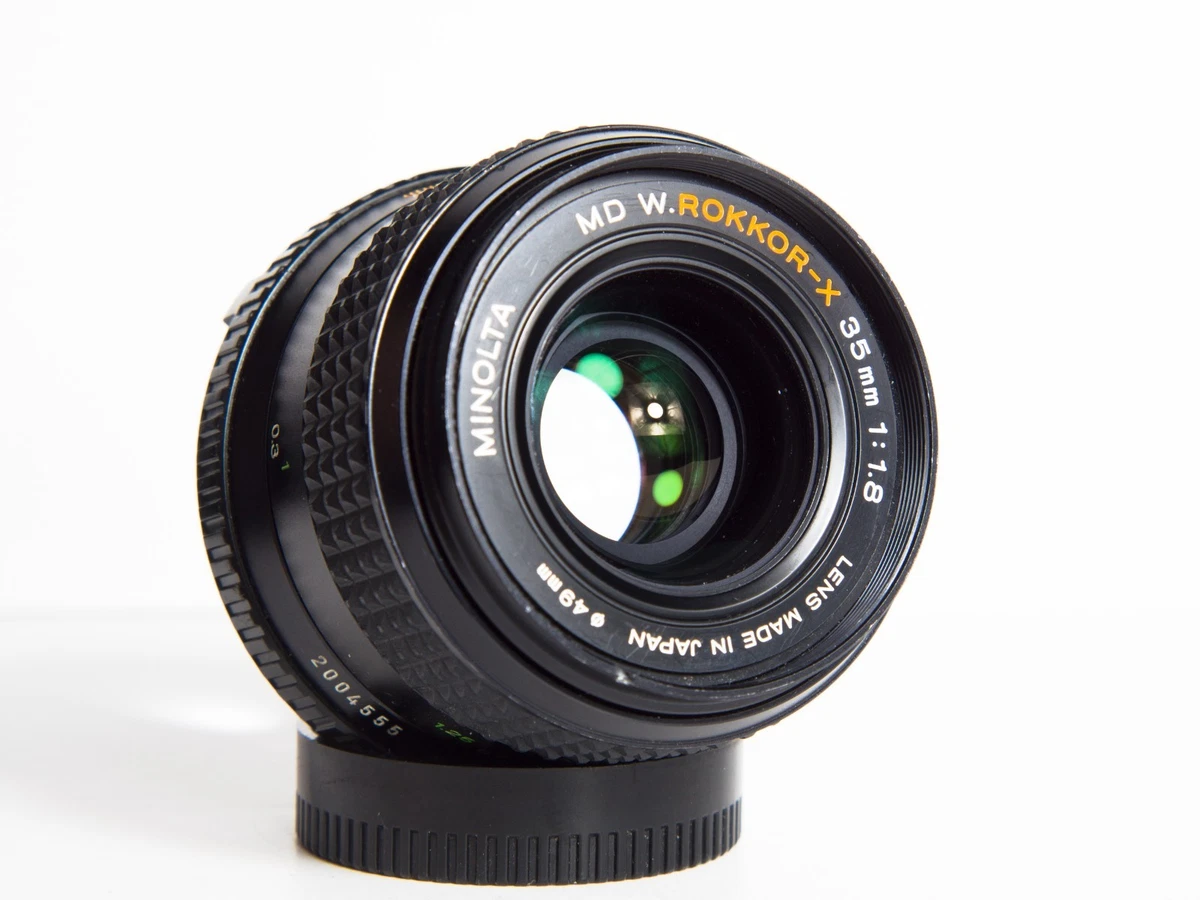 【希少】動作◎ ミノルタ MD W.ROKKOR 35mm F1.8 622 ミノルタ用 MD.Wロッコール35mmF1.8│＊寫眞機商コウジヤ＊