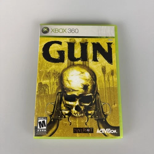 Gun (Microsoft Xbox 360, 2005) Complete CIB W/ Manual Tested & Working