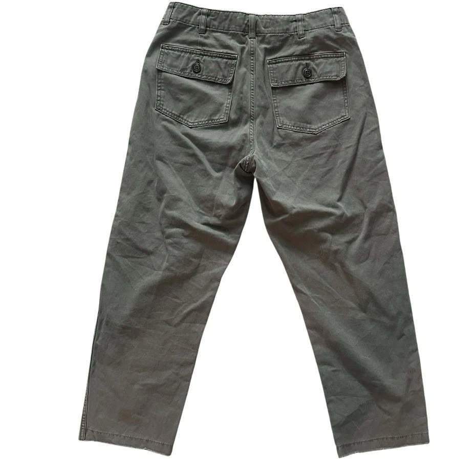 Joe's Jeans Relaxed Carpenter Pants Size 28 Olive Green Utility Workwear - Image 2 of 4