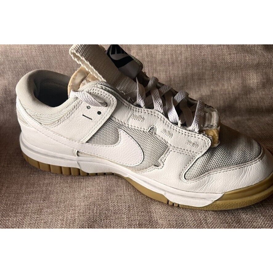 Nike Air Dunk Jumbo Photon‎ Dust White Gum Skate Shoes SB 8.5 VG DV0821001-001 Nike Air Dunk Jumbo Photon Dust White Gum Skate Shoes SB 8.5  main image 2