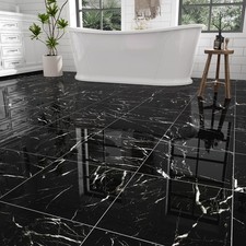 10-Pack Peel and Stick Floor Tiles Vinyl Floor 12 x 12 inch Self Adhesive Wat...