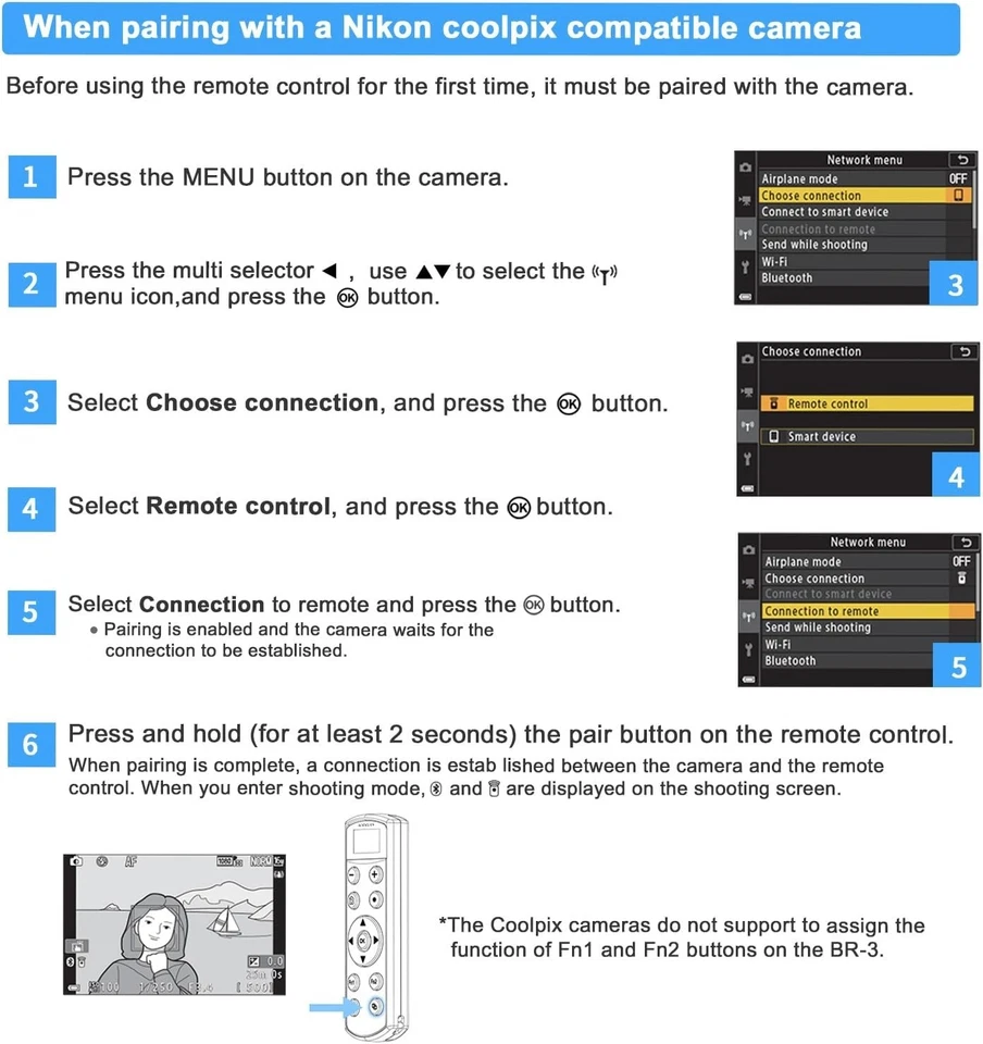 Wireless Shooting Grip Tripod w/ OLED Remote for Nikon Z/Zfc/Z30/P1000 - Image 3 of 4