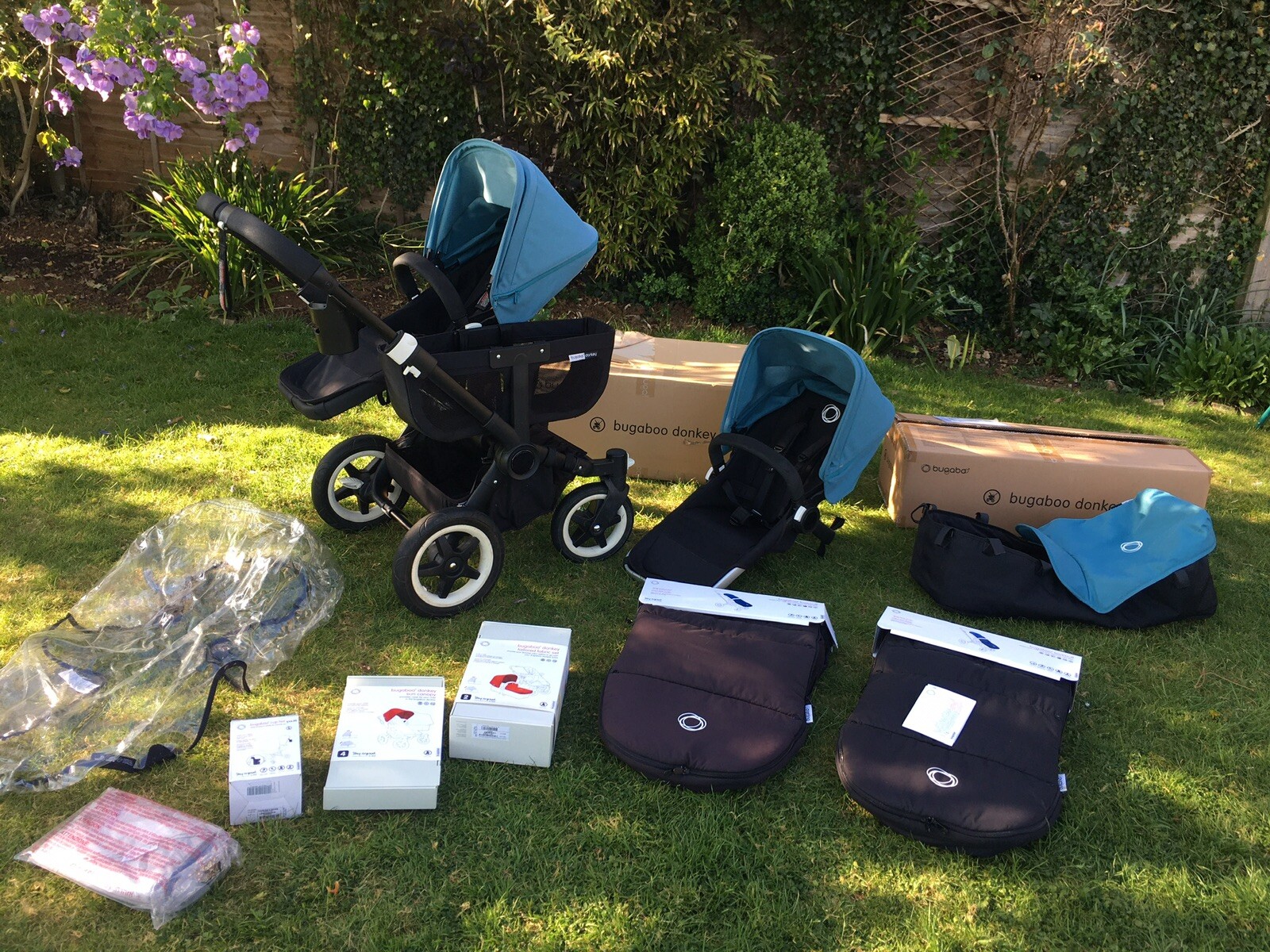 obaby disney twin stroller