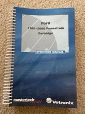 1981-2000 Vetronix Tech 1 Tech 1A Mastertech Ford Powertrain Cartridge Manual