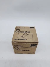 Box of 100 - Corning Scotchlok/Presslok UR Connector, 26-19 AWG (0.4-0.9mm)