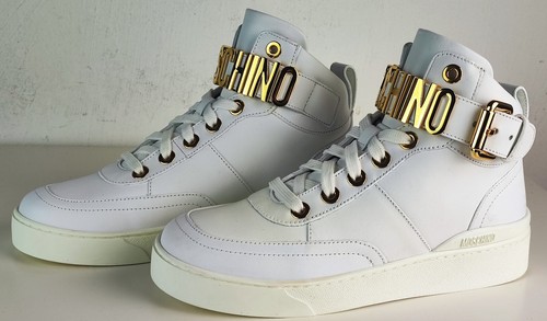MOSCHINO Knöchel-Sneaker Damen Schuhe High-Top Sneaker Sportschuhe Gr.39 NEU - Bild 5 von 15