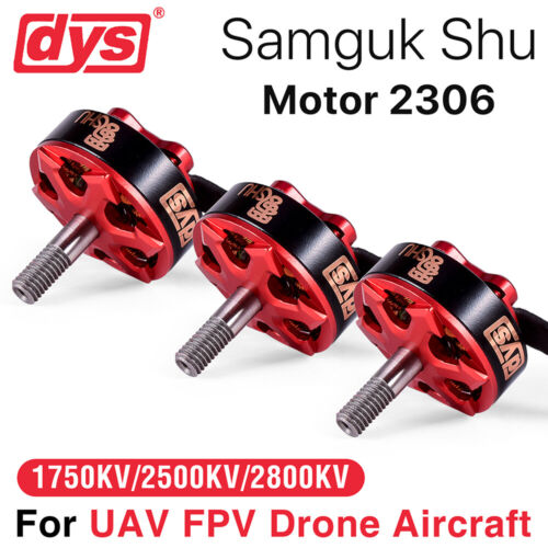 DYS 2306 Motore brushless per UAV Crossing Machine FPV Racing Drone RC Quadricottero - Foto 1 di 15