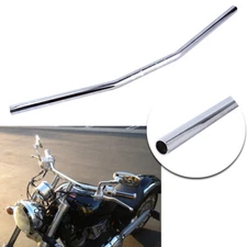 Motorcycle 1'' Drag Bar Handlebars For Harley Honda Suzuki Yamaha Chopper Bobber