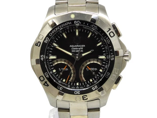 TAG HEUER Aquaracer Caliber S CAF7010 Watch W Box Ex eBay