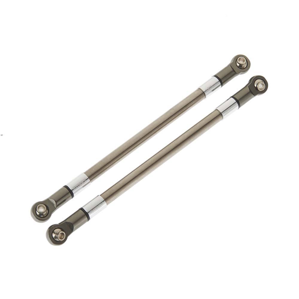 NEW Integy 125mm Titanium Suspension Links Silver SCX10 (2