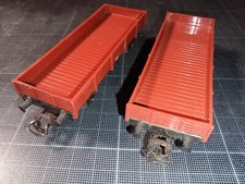 Lot 2 x train MARKLIN wagons plats marchandises - Réf 4503 - Ech ho