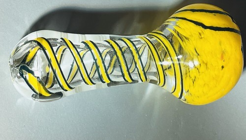 4" GLASS Pipe, custom Personalized Vinyl Art, Pittsburgh Tobacco Only - Picture 6 of 8