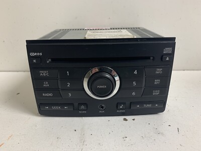 2007 Nissan Maxima Radio Stereo 28185 ZK30A Single Disc CD Player Aux 2 DIN Oem
