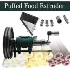 Puffed Food Extruder for Making Cornflakes, Hollow Sticks Made of Corn and Rice