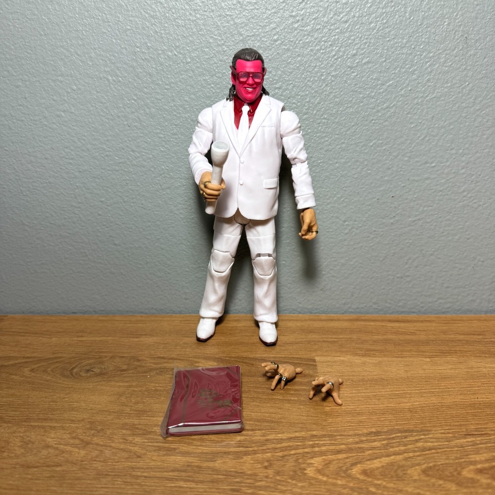 WWE Brother Love 19 Elite Series Collection Action Figure Toy Mattel WWF Legends
