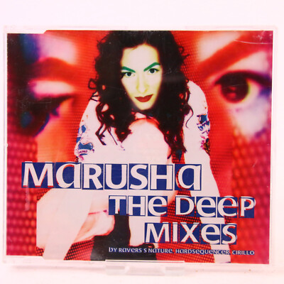Music Musik Maxi Single CD Marusha   The Deep Mixes Gut