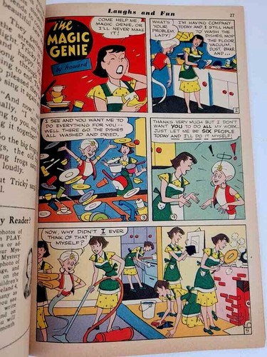 3 1956 Beautiful CHILDREN'S PLAYMATE Magazines Like New April July Aug Vintage - Imagen 6 de 7