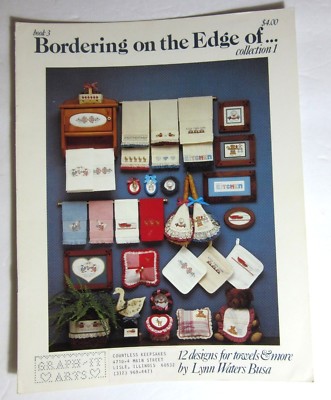 Graph-It Arts Bordering on the Edge of Collection 1 Cross Stitch Leaflet Book 3
