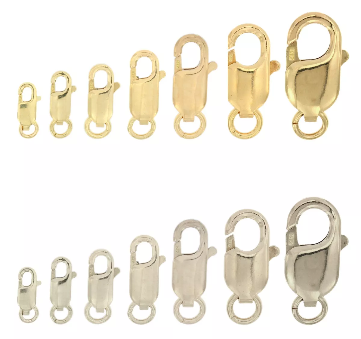 10k lobster claw clasp deals
