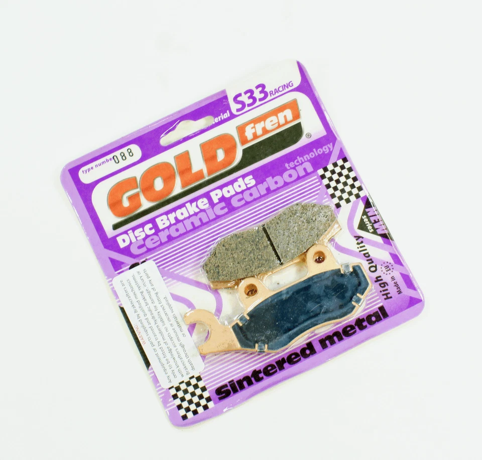 Pastillas de freno GoldFREN S33-088 cerámica carbono sinterizado 1 par EBC FA 215/2 FA 165/2 Foto 2 de 2