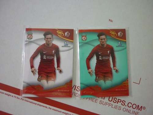 Terence Miles 2022-23 Topps Liverpool Lineage #2 1st Bowman Teal 93/99 +