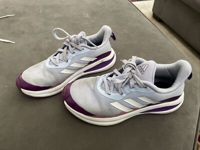 Adidas FortaRun K Running Shoes Kid Size Women Size H04103 (Used) 